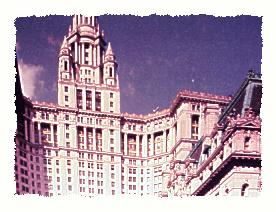 Municipal Building, New York City.  Installed Belt Anchors